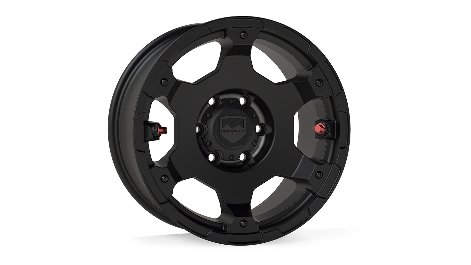 1056069-FNNT Nomad Off-Road Wheel Deluxe 6x139mm Metallic Black TeraFlex - Image 1