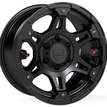 Nomad Split Spoke Off-Road Wheel 6x139mm -12mm Metallic Black TeraFlex