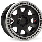 Olympus Beadlock Off-Road Wheel 5x5 Inch -12mm Metallic Black TeraFlex
