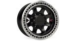 Olympus Beadlock Off-Road Wheel 8x6.5 Inch -25mm Metallic Black TeraFlex