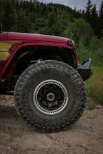 ⁦Olympus Beadlock Off-Road Wheel 8x6.5 Inch -25mm Metallic Black TeraFlex⁩ - الصورة ⁦2⁩