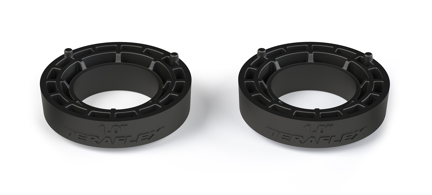 1155100-FNNT 18-Up Wrangler JT/Gladiator EcoDiesel 1 Inch Coil Spring Spacer Adjustment Kit Front TeraFlex - الصورة 1