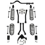 07-18 Wrangler JK 2 Door 3 Inch Suspension System w/ 4 Sport Control Arms No Shocks TeraFlex