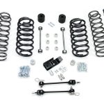 97-06 Jeep Wrangler TJ 3 Inch Coil Spring Base Lift Kit w/ Quick Disconnects & 9550 VSS Twin-Tube TeraFlex