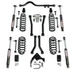 07-18 Wrangler JK 4 Door 3 Inch Suspension System w/ 4 Sport Control Arms & 9550 VSS Twin-Tube TeraFlex
