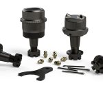 97-06 Jeep Wrangler TJ Dana 30/44 HD Ball Joint Kit w/ Knurl 2 Upper & 2 Lower TeraFlex
