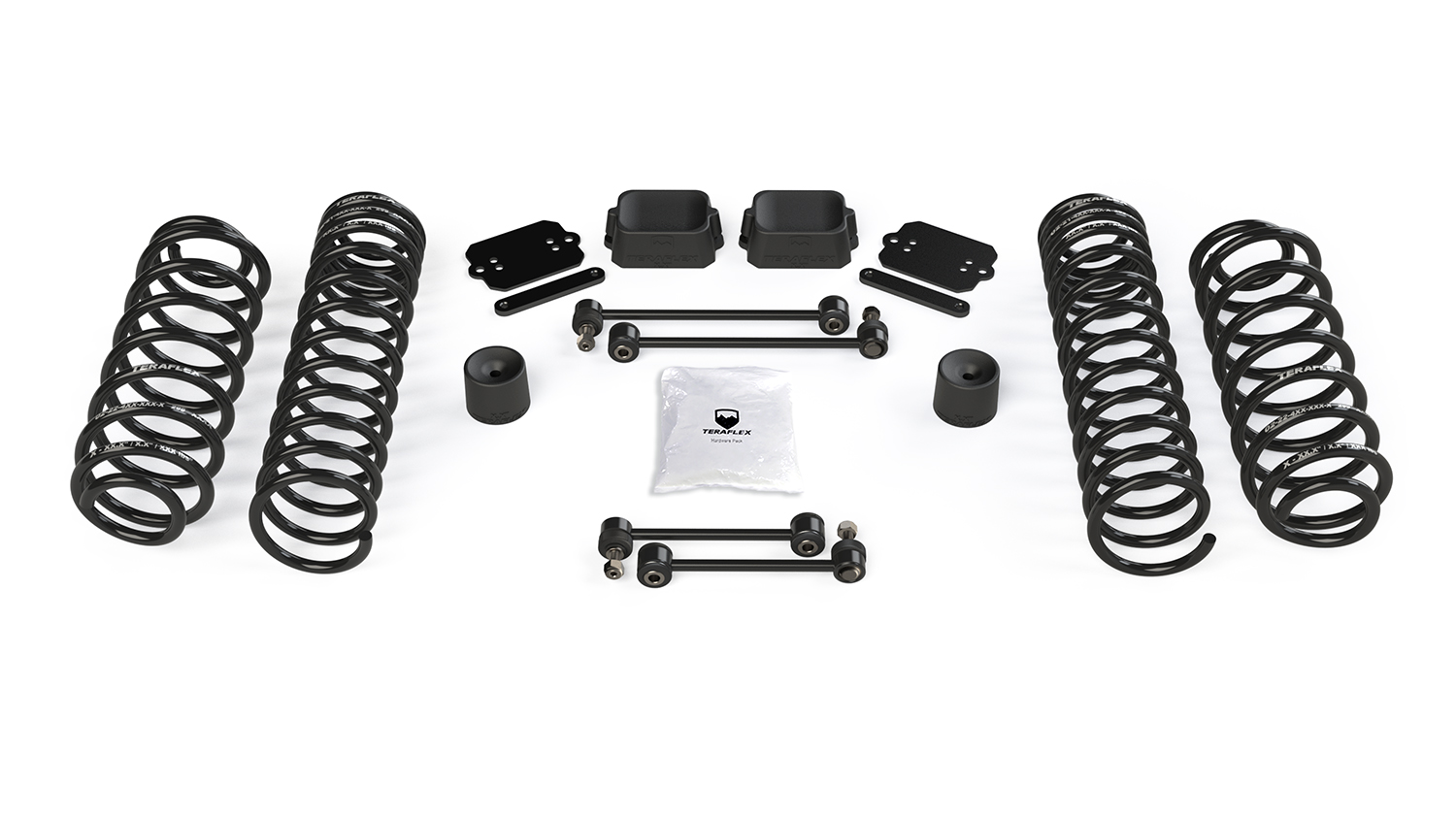 1354202-FNNT 18-Up Wrangler JL 2 Door 2.5 Inch Coil Spring Base Lift Kit No Shocks TeraFlex - Image 1