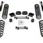 18-Up Wrangler JL 2 Door 2.5 Inch Coil Spring Base Lift Kit & 9550 VSS Twin-Tube Shocks TeraFlex