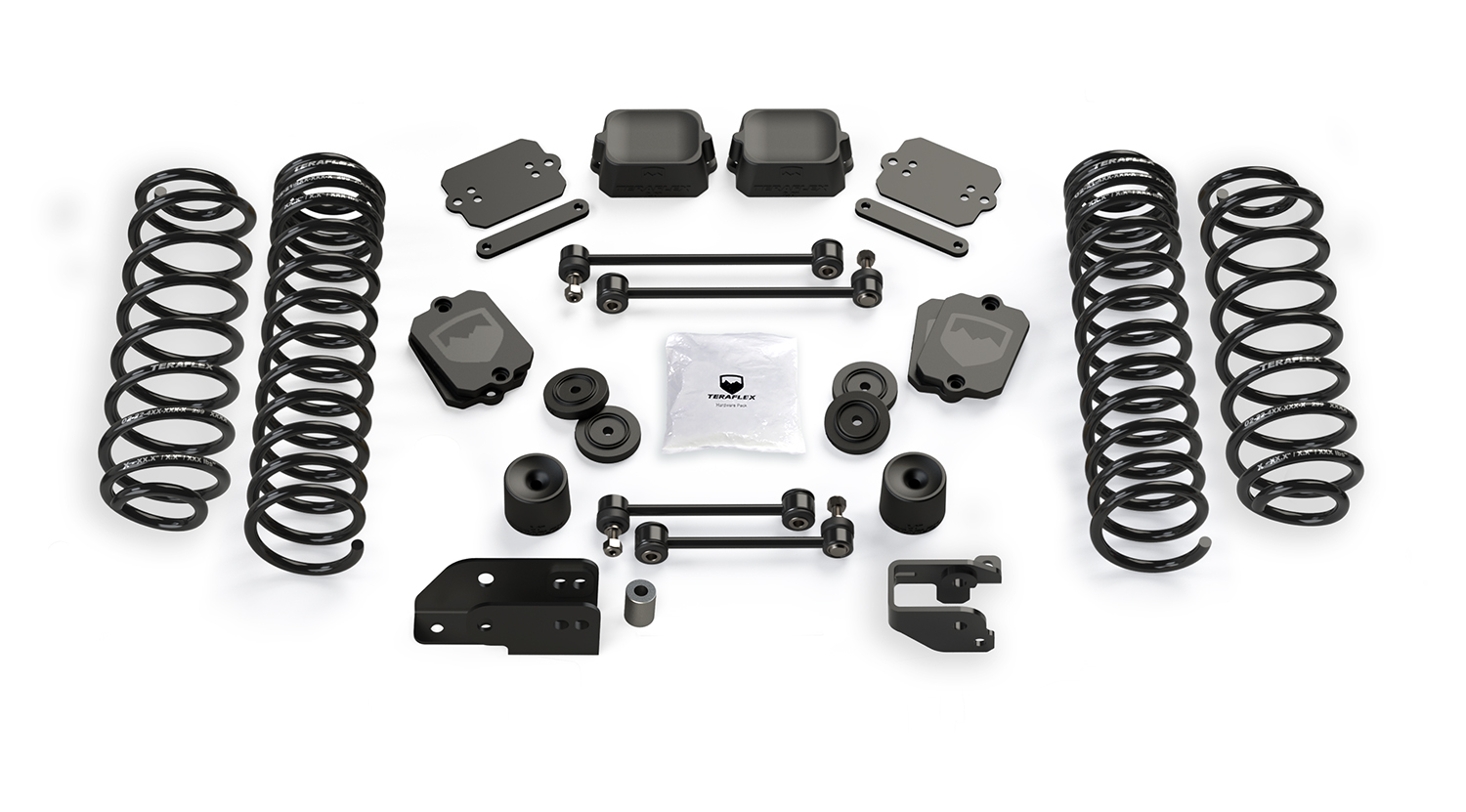 1356000-FNNT 18-Up Wrangler JL 4 Door 3.5 Inch Coil Spring Base Lift Kit No Shocks TeraFlex - الصورة 1