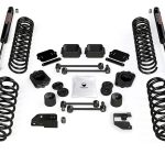 18-Up Wrangler JL 2 Door 3.5 Inch Coil Spring Base Lift Kit & 9550 VSS Twin-Tube Shocks TeraFlex