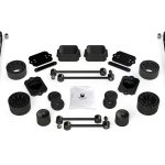 18-Up Wrangler JL 2 Door Sport/Sahara 2.5 Inch Performance Spacer Lift Kit & 9550 VSS Twin-Tube TeraFlex