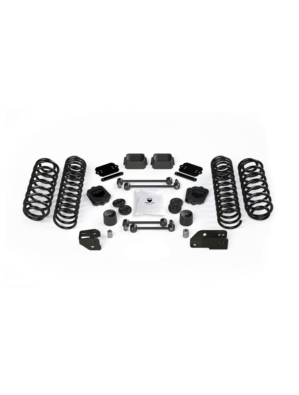 1402420-FNNT 18-Up Wrangler JL 4 Door 4.5 Inch Coil Spring Base Lift Kit No Shocks TeraFlex - Image 1
