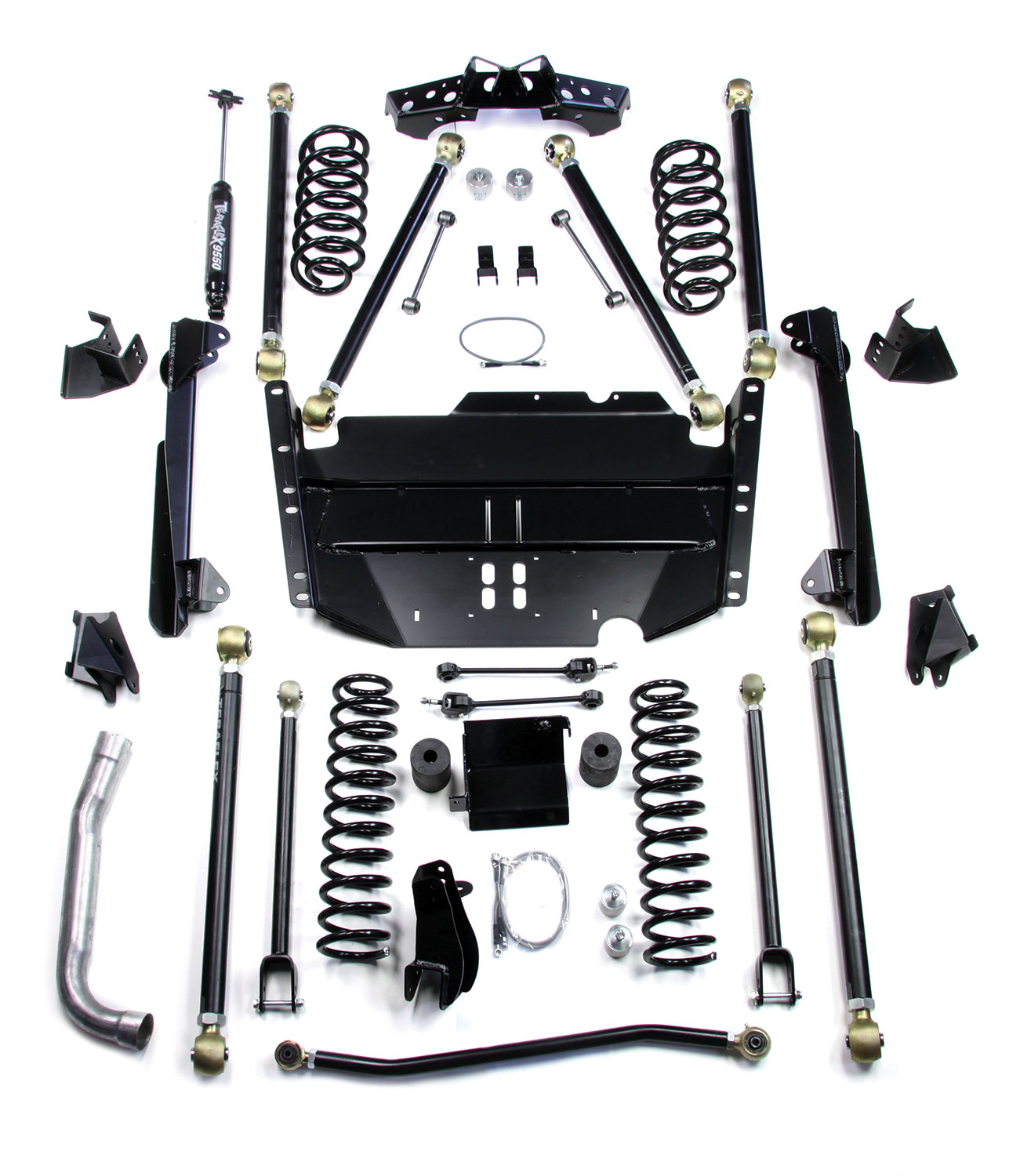 1449474-FNNT 97-06 Jeep Wrangler TJ SWB 4 Inch Pro LCG Long Arm Suspension System No Shocks TeraFlex - Image 1
