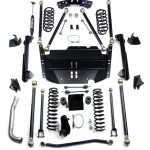 نظام تعليق ذراع طويل Pro LCG مقاس 5 بوصة لطراز Wrangler TJ LWB 03-06 بدون صدمات TeraFlex