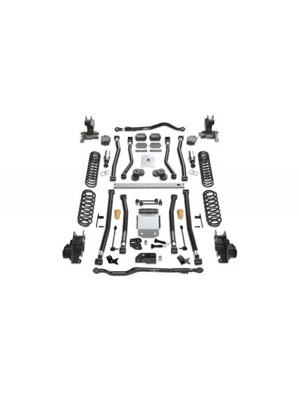 18-Up Wrangler JL 4 Door 4.5 Inch Alpine RT4 Long Arm Suspension System No Shocks TeraFlex