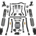 18-Up Wrangler JL 2 Door 4.5 Inch Alpine RT4 Long Arm Suspension System No Shocks TeraFlex