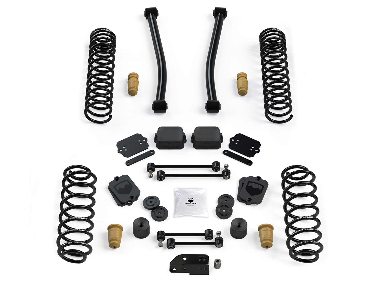 1612200-FNNT 18-Up Wrangler JL 2 Door 2.5 Inch Sport ST2 Suspension System No Shocks TeraFlex - الصورة 1