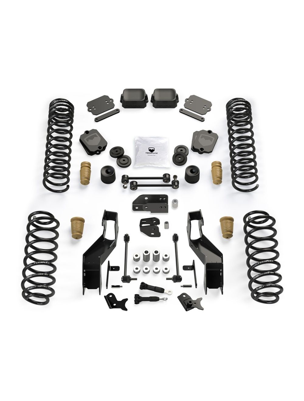 1613030-FNNT 18-Up Wrangler JL 4 Door 3.5 Inch Sport ST3 Suspension System No Shocks - 392 TeraFlex - Image 1