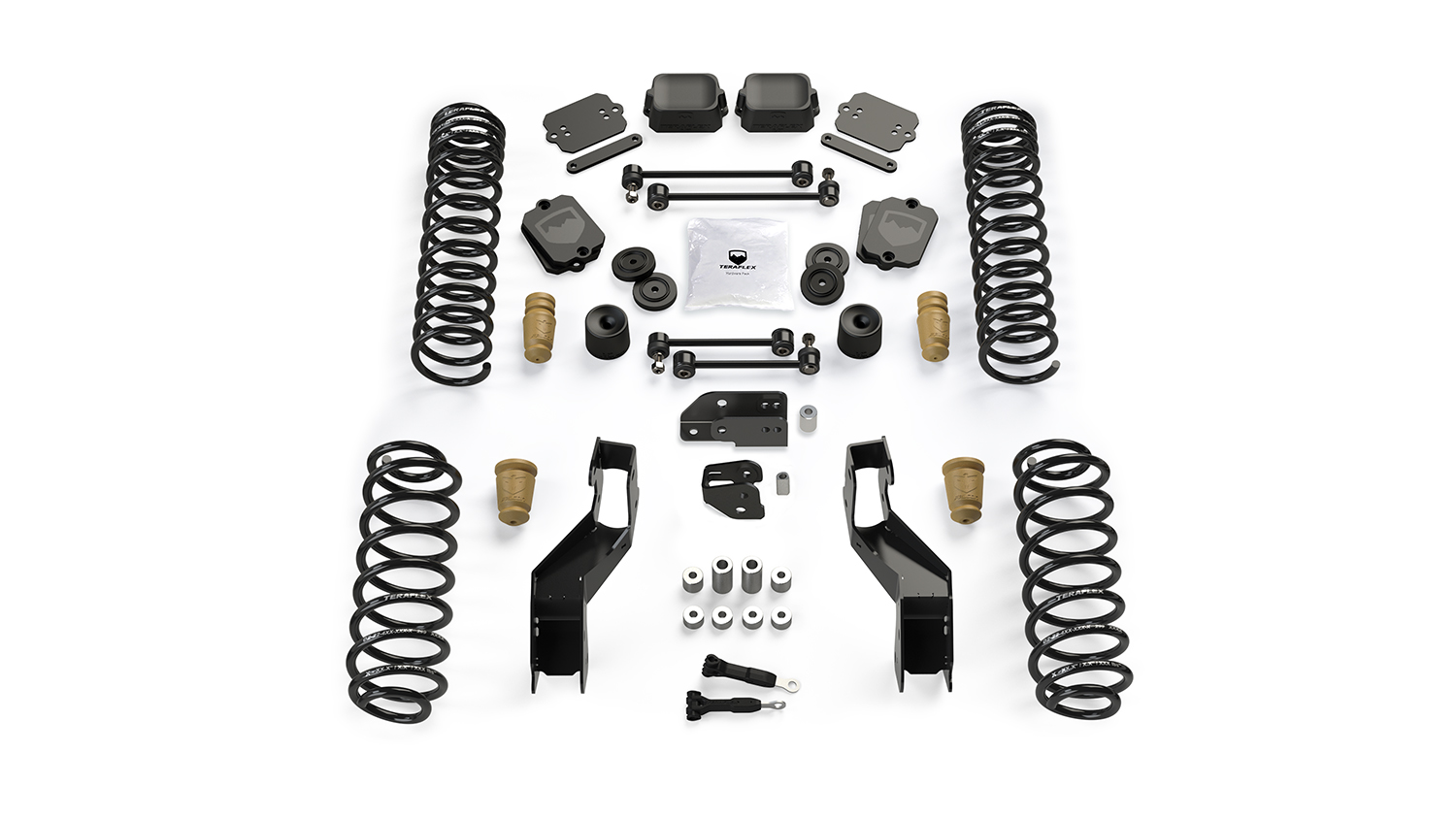 1614000-FNNT 18-Up Wrangler JL 4 Door 4.5 Inch Sport ST4 Suspension System No Shocks TeraFlex - الصورة 1