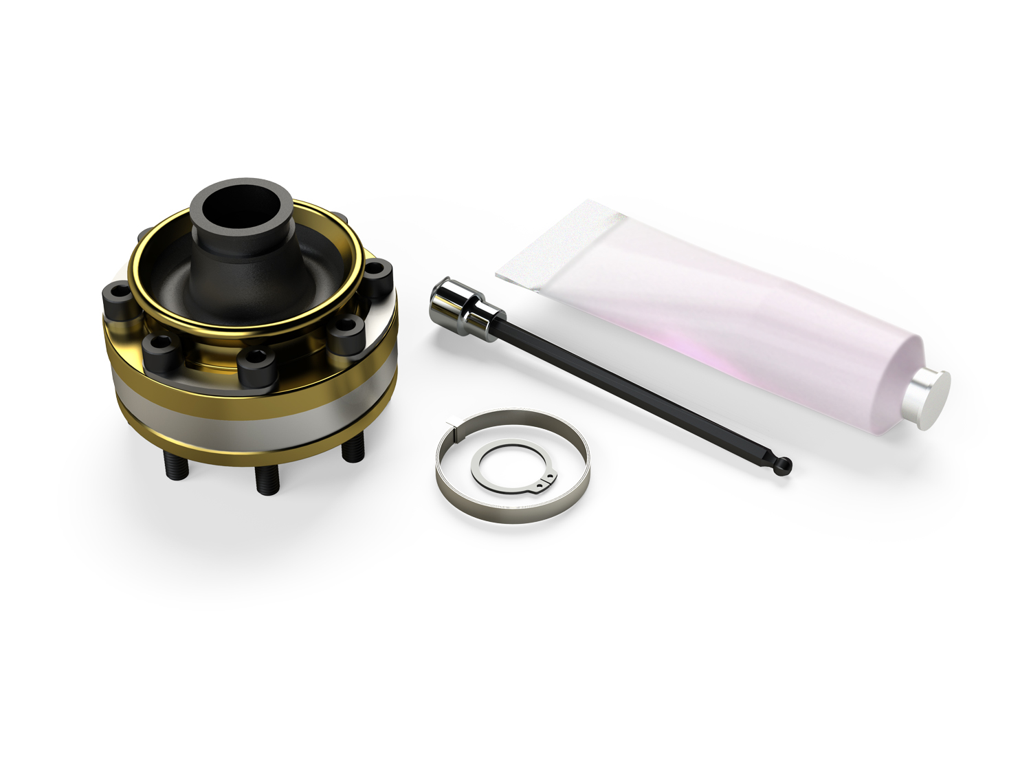 1744014-FNNT 07-18 Wrangler JK Factory Replacement CV Joint Kit High-Angle Rzeppa TeraFlex - Image 1