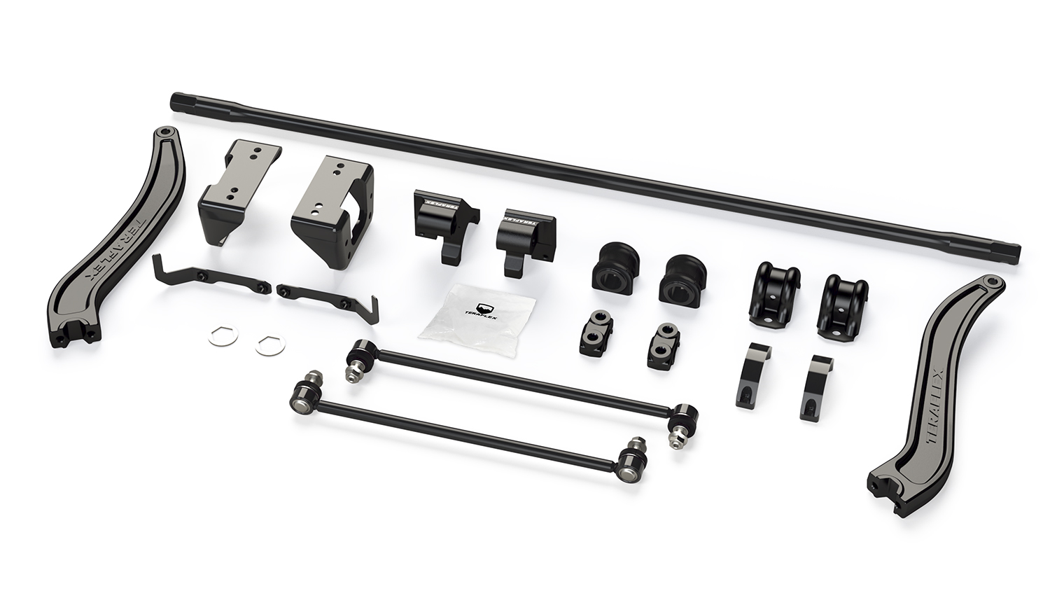 1774700-FNNT 20-Up Jeep Gladiator Forged ST Sway Bar Kit Rear 1.5 Inch+ Rear Lift TeraFlex - الصورة 1