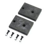 07-18 Wrangler JK 0.75 Inch SpeedBump Bump Stop Strike Pad Kit Rear Lower TeraFlex
