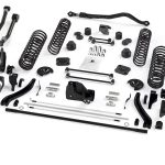 20-Up Jeep Gladiator 3.5 إنش نظام تعليق ألبين CT3 مع Short Arm امتداد المسافة، بدون مساعدات (Shocks) TeraFlex