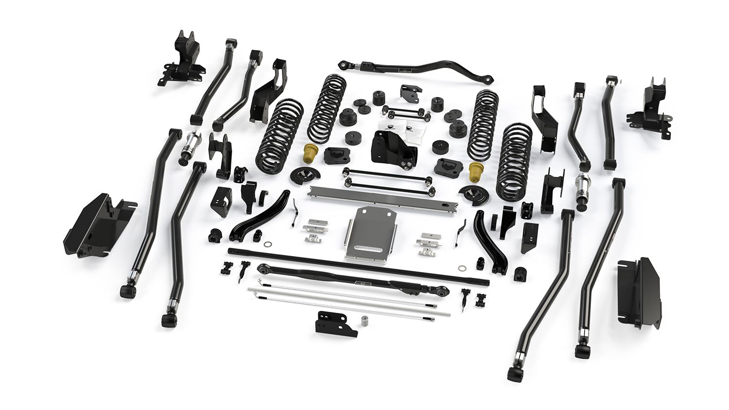 2033100-FNNT 20-Up Jeep Gladiator 3.5 Inch Alpine RT3 Long Arm Extended-Travel Suspension System No Shocks TeraFlex - الصورة 1