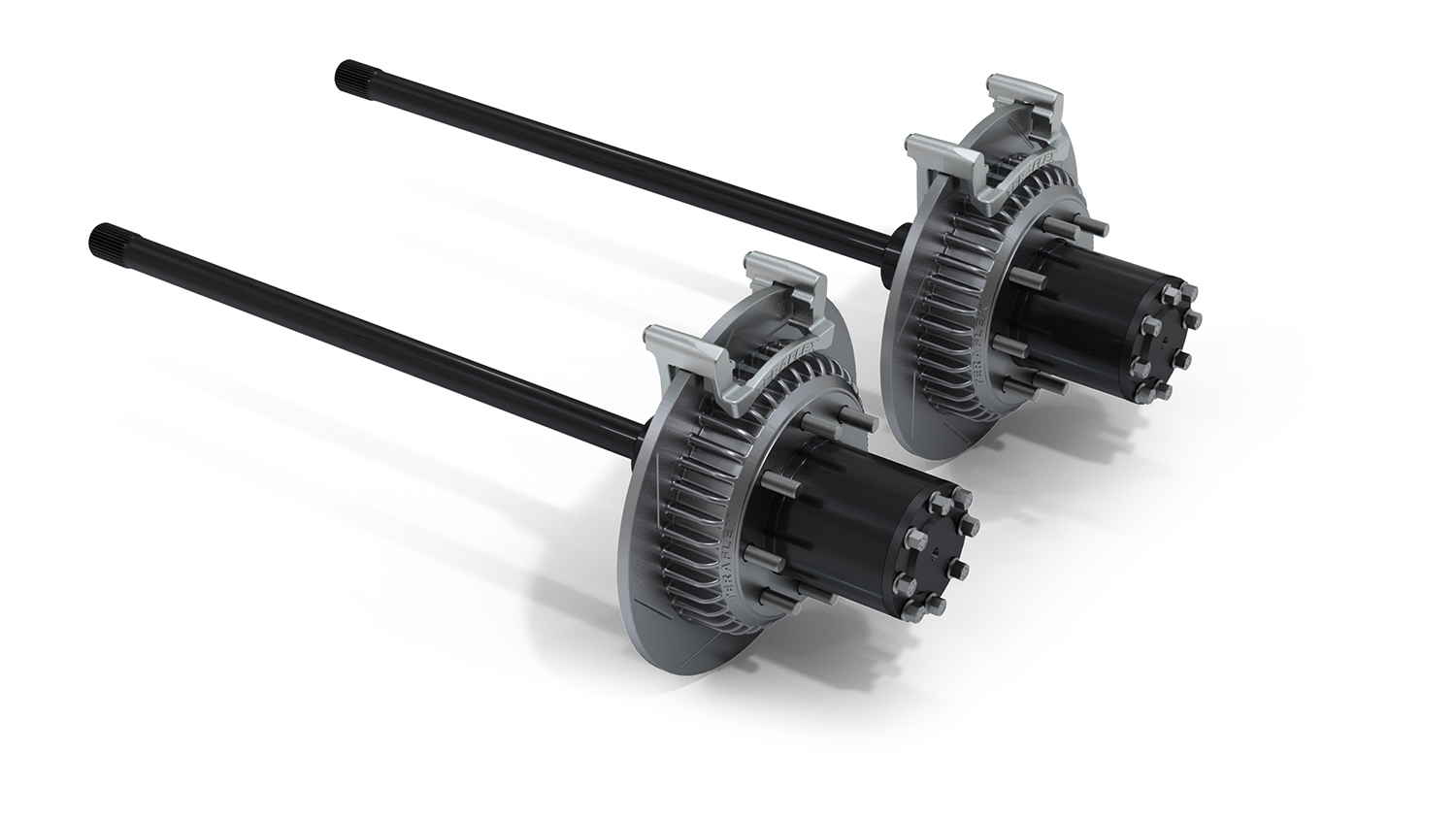 3063400-FNNT 07-18 Wrangler JK TeraCRD60 Rear Axle 8-Lug Full-Float Conversion & Slotted Big Rotors 3 Inch OD TeraFlex - الصورة 1