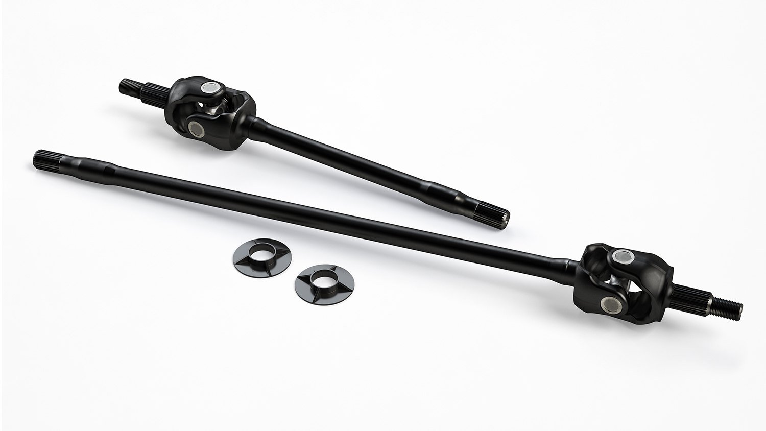 3304100-FNNT 07-18 Wrangler JK Tera44 HD Front Axle Shaft Kit w/ Outer Stubs & U-Joints 30-Spline TeraFlex - Image 1
