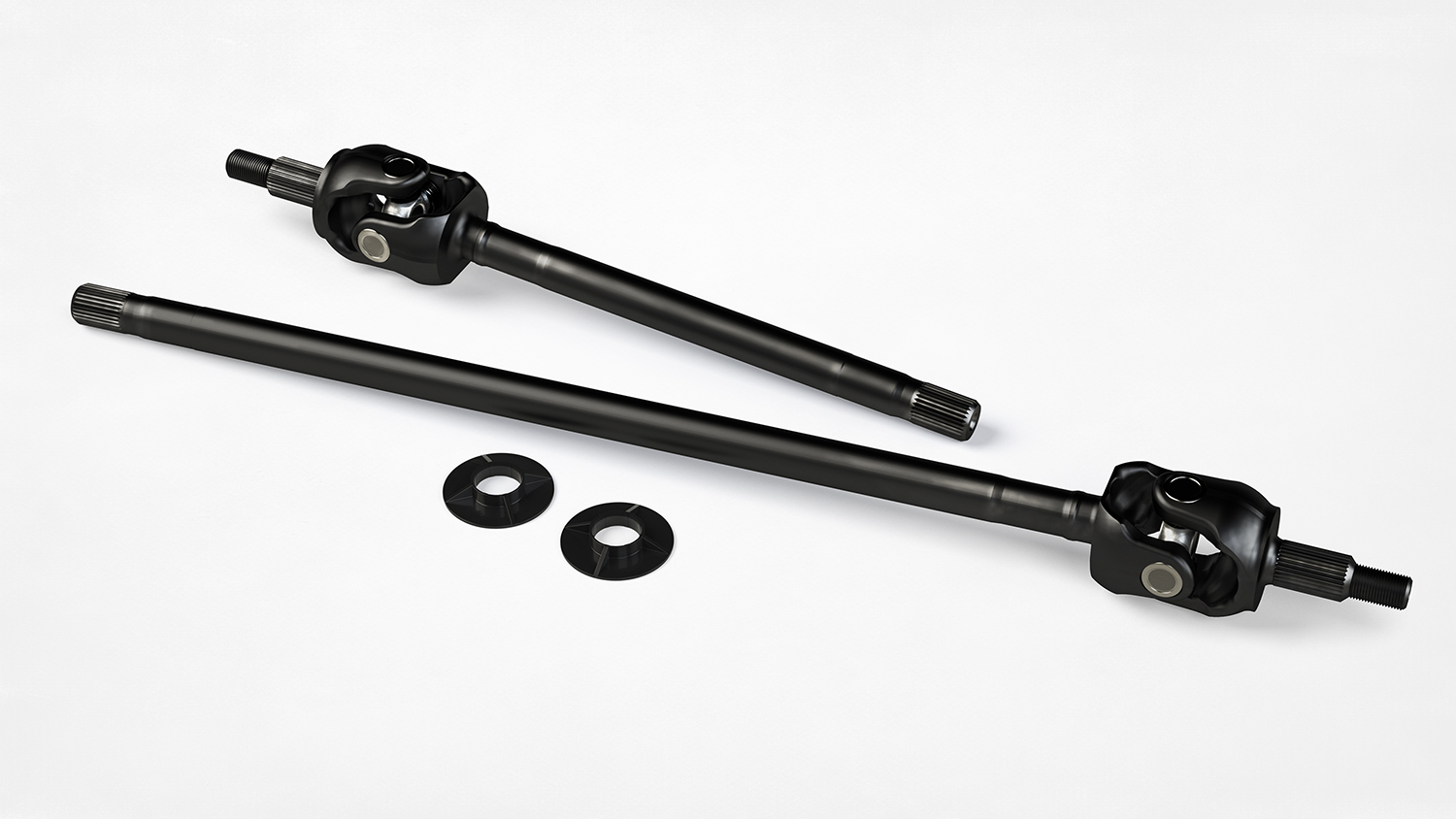 3304400-FNNT 07-18 Wrangler JK Tera44 HD Front Axle Shaft Kit w/ Outer Stubs & U-Joints Wide 30-Spline TeraFlex - Image 1
