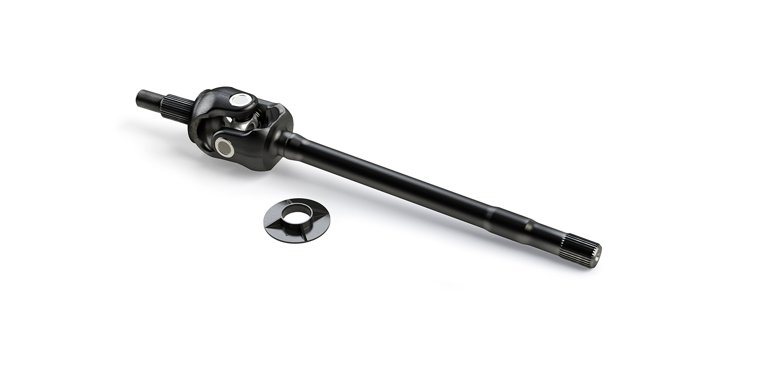 3333218-FNNT 07-18 Wrangler JK Tera30 HD Front Axle Shaft w/ Outer Stub & U-Joint Left 30-Spline TeraFlex - الصورة 1