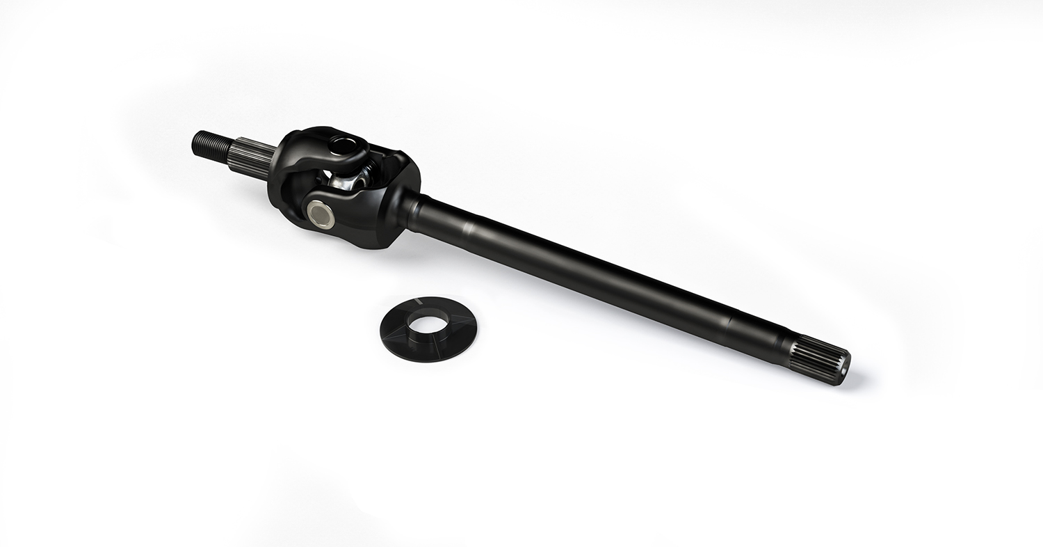 3334121-FNNT 07-18 Wrangler JK Tera44 HD Front Axle Shaft w/ Outer Stub & U-Joint Wide Left 30-Spline TeraFlex - Image 1