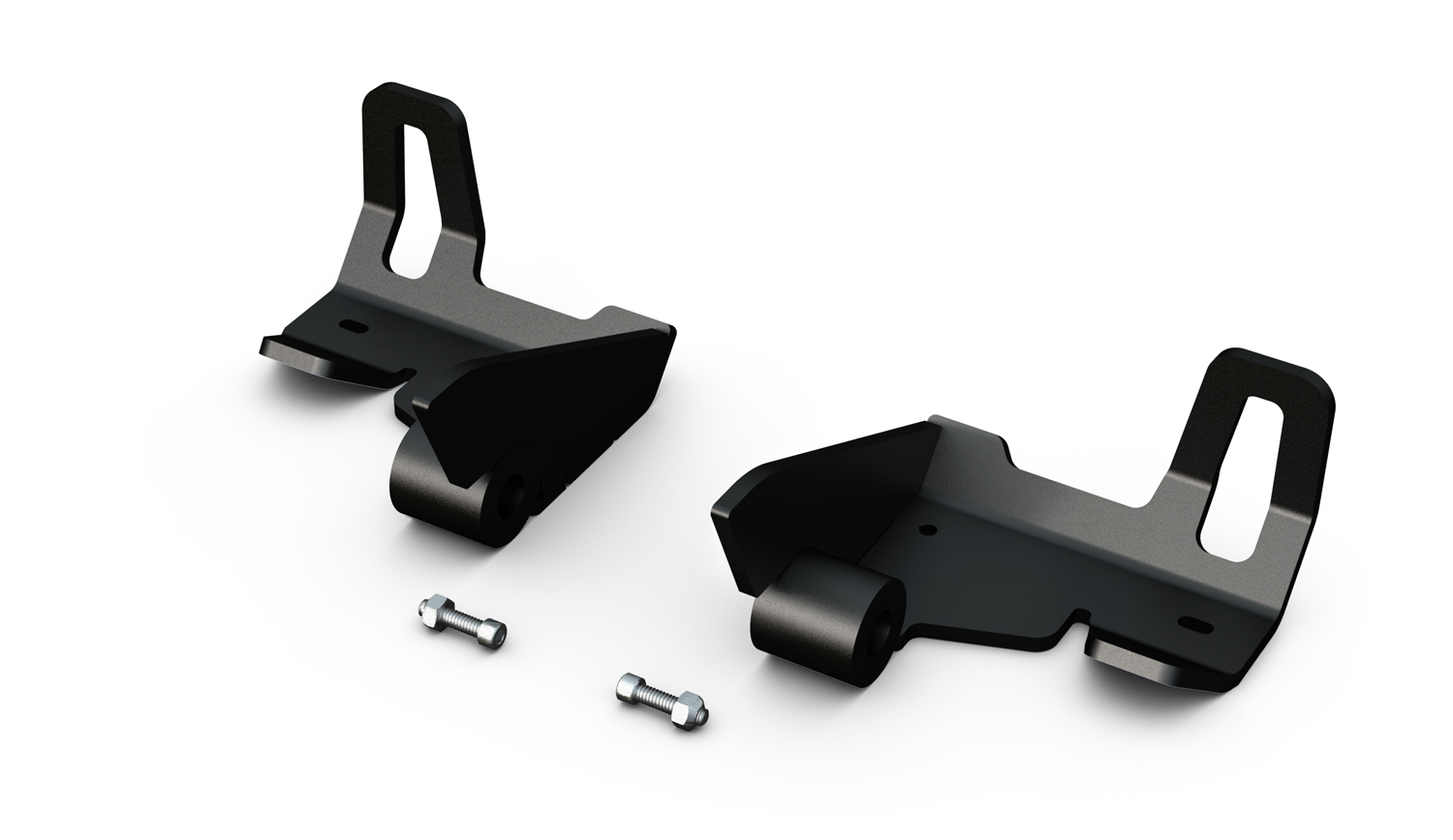 ٣٦-٠٧-٠١-٢٠٠-جفنف 07-18 Jeep Wrangler JK Bolt-On Shock Skid Plate Kit Rear Falcon Shocks - الصورة 1