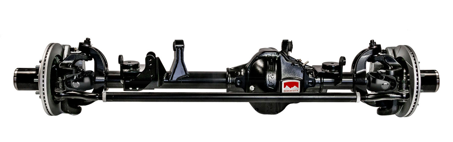 3806538-FNNT 97-06 Jeep Wrangler TJ 67 Inch Tera60 HD Front Axle w/ Locking Hub & Super60 5.38 Ratio R&P & ARB 3-6 Inch Lift TeraFlex - الصورة 1
