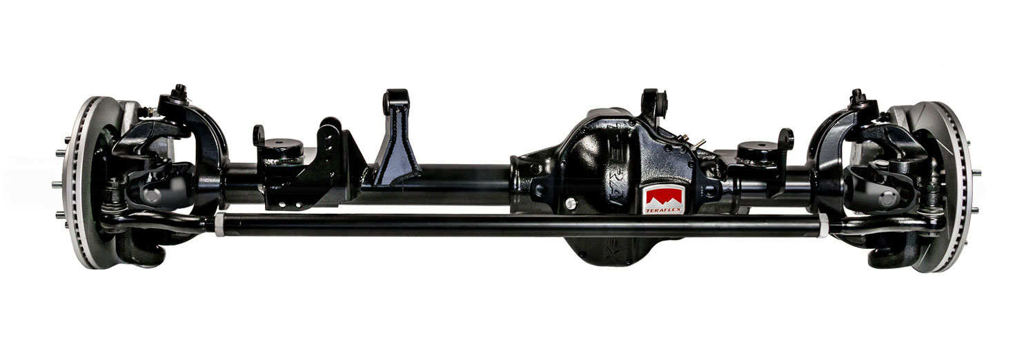 3817456-FNNT 97-06 Jeep Wrangler TJ 63.5 Inch Tera60 HD Front Axle w/ Unit Bearing & 4.56 Ratio R&P & ARB 3-6 Inch Lift TeraFlex - الصورة 1