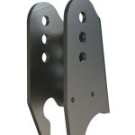 07-18 Wrangler JK Tera CRD60 Rear Axle Bracket Arm & Sway Bar Mount-Upper Right 3 Inch OD TeraFlex