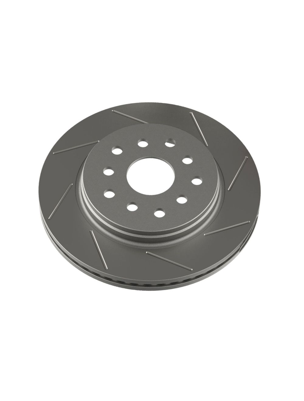 4303412-FNNT 07-18 Wrangler JK Slotted Brake Rotor Front Left TeraFlex - Image 1