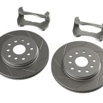 07-18 Wrangler JK Front Performance Big Rotor Kit w/ Slotted Rotors 5x5 Inch & 5x5.5 Inch TeraFlex