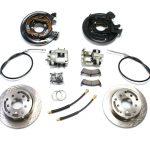 97-06 Jeep Wrangler TJ Rear Disc Brake Conversion Kit w/ E-Brake Cables TeraFlex