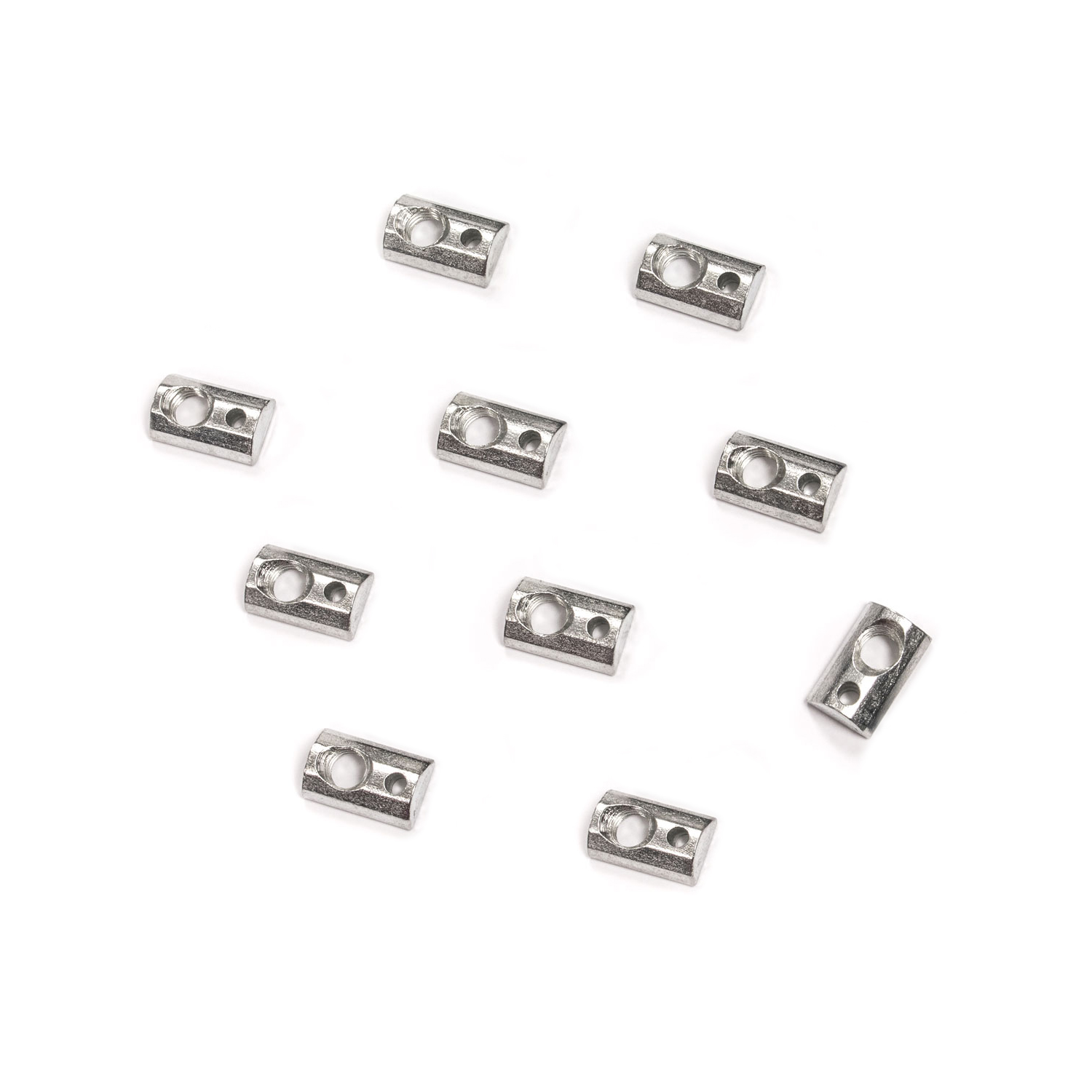 4651380-FNNT 07-18 Jeep Wrangler JK T-Slot Roll-In Nut Kit 10-Pack TeraFlex - الصورة 1