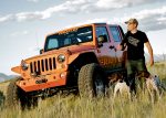 07-18 Wrangler JK RockGuard Epic Front Bumper Offset Drum Winch TeraFlex