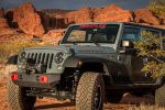 ⁦07-18 Wrangler JK RockGuard Explorer Front Bumper Offset Drum Winch TeraFlex⁩ - الصورة ⁦3⁩
