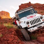 07-18 Wrangler JK RockGuard Epic Front Bumper Centered Drum Winch TeraFlex