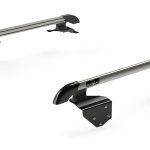 07-18 Wrangler JK 2 Door Nebo Roof Rack Main Rail Kit Silver TeraFlex