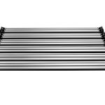 رف سقف cargo slat kit فضي 7 قطع - 18 Wrangler JK 4 Door Nebo من TeraFlex