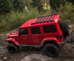 ⁦07-18 Wrangler JK 4 Door Nebo Roof Rack Cargo Slat Kit Black 6-Piece TeraFlex⁩ - الصورة ⁦5⁩