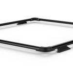 07-18 Wrangler JK 4 Door Nebo Roof Rack Raised Rail Kit Black TeraFlex