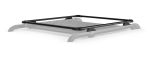 07-18 Wrangler JK 4 Door Nebo Roof Rack Raised Rail Kit Black TeraFlex - Image 2