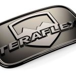 07-18 Wrangler JK TeraFlex Logo License Plate Delete Badge TeraFlex